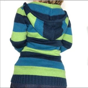 Arizona Jeans Co Striped Hoodie Sweater. XL.